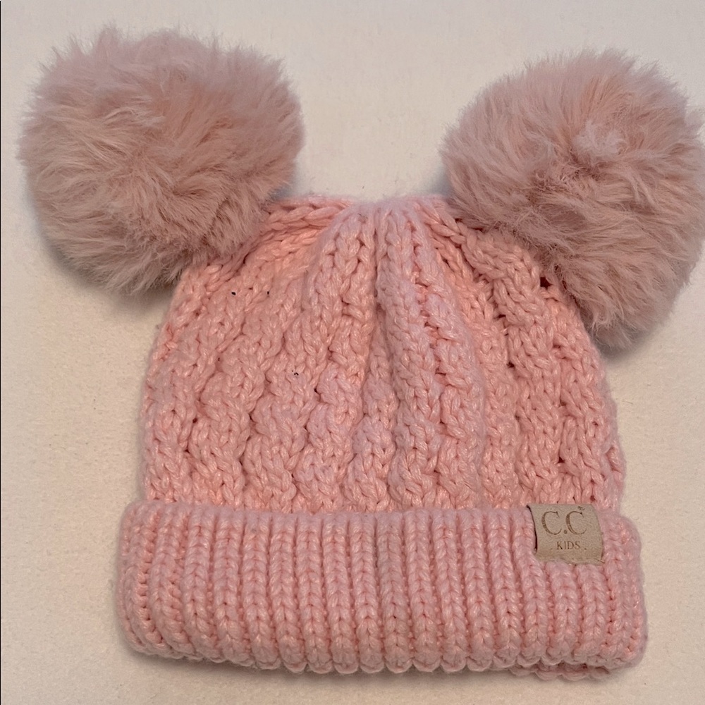 CC  kids Pom Pom hat.